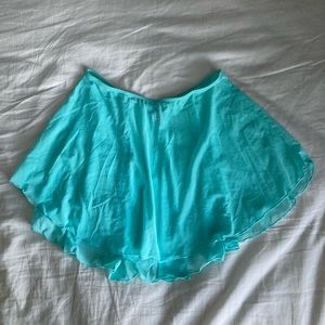 Gently Used Blue Wear Moi Pull-On Skirt
